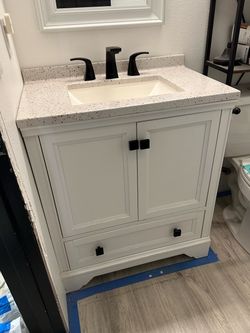 Bath vanity 30.5” wide
