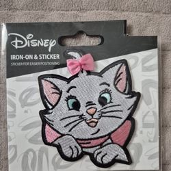 Disney"Marie" Iron On Patch 