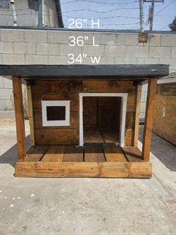 Custom made dog house