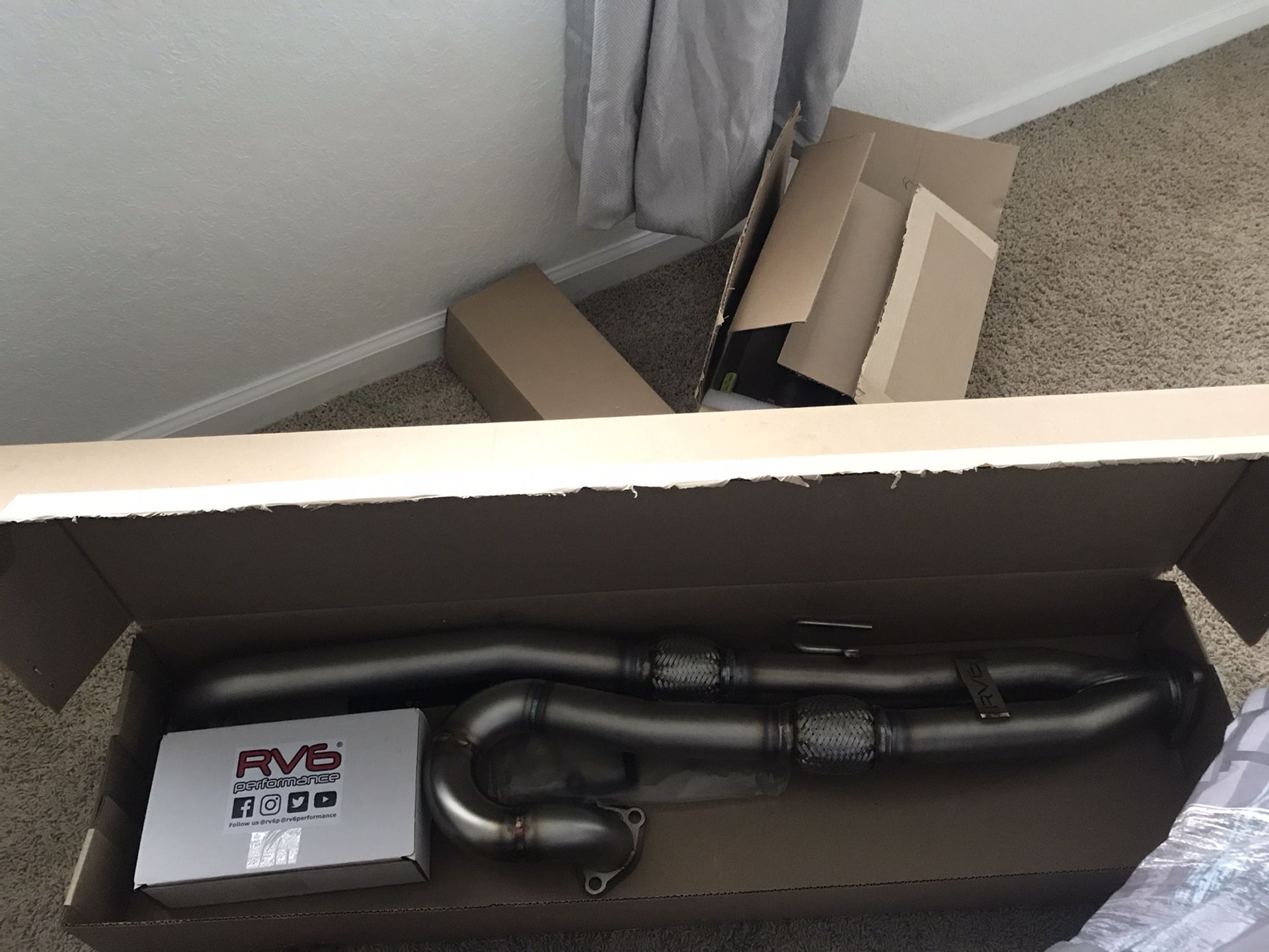 Rv6 Performance Downpipes And J Pipe