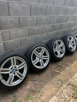 BMW M Double Spoke Wheels with Tires – Set of 4