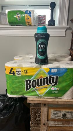 1 Bounty + 1 Downy Big Bottle 