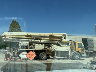 1980 Schwing Concrete Pump