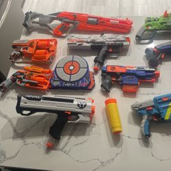 Used Nerf Gun Lot