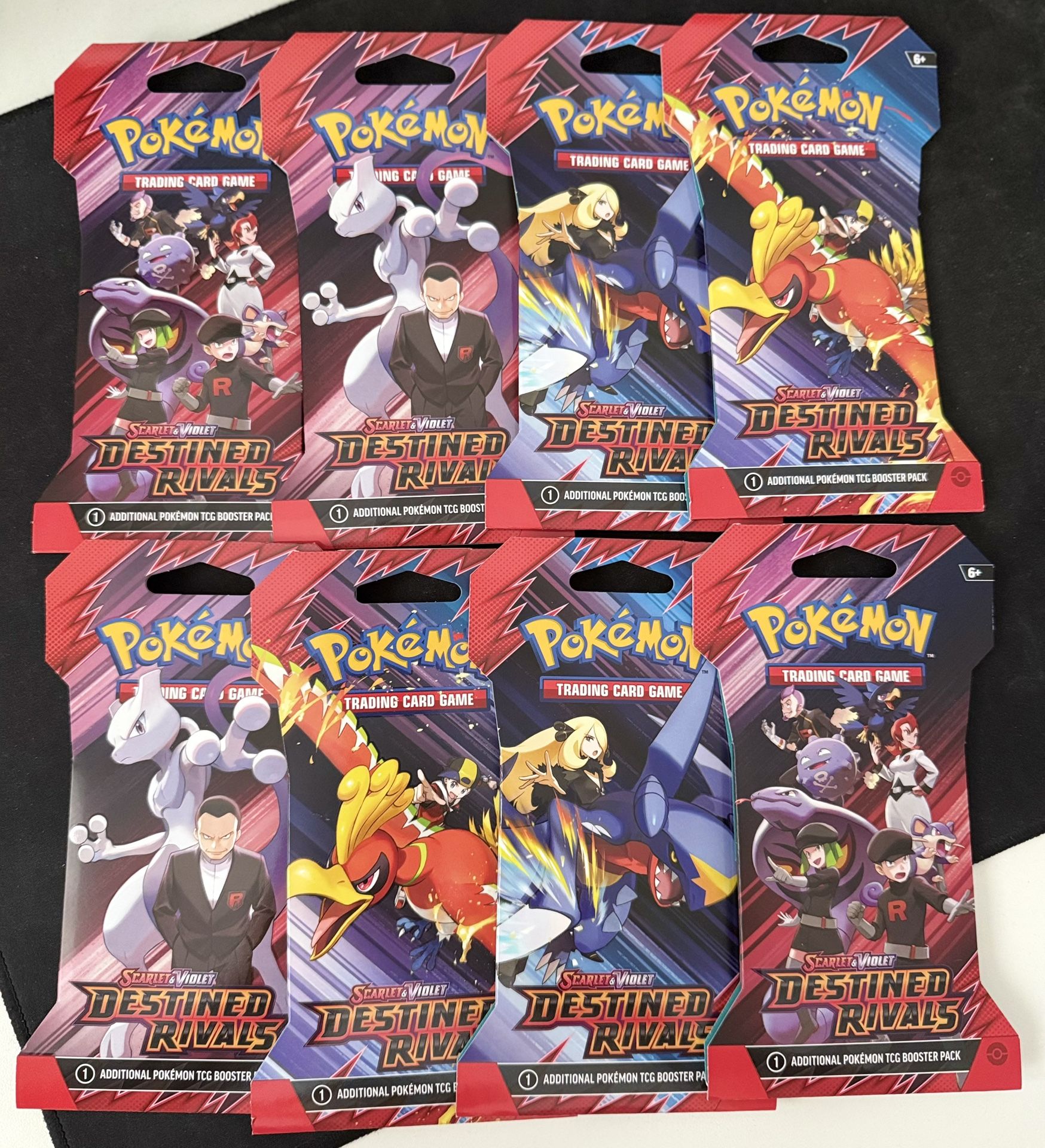 Pokemon- Destined Rivals Sleeved Booster(Lot Of 8 Or 16)