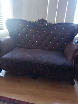Antique Victorian Loveseat