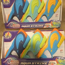 Tidal Storm Aqua Strike Water Blasters