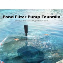 660 GPH POND FILTER
WITH FOUNTAIN