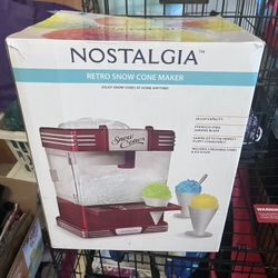 Snow cone machine New