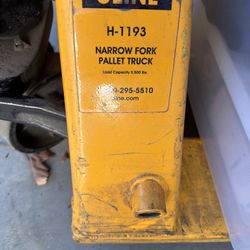 Heavy Duty Pallet Jack / Pallet Truck – Model H-1193