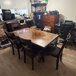 Dining Table With Chairs And Bench!!!!