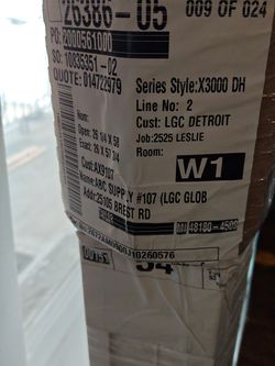 Brand new windows