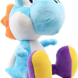 12" Inch Nintendo Super Mario World Light Blue Stuffed YOSHI Plush

$30

Price is FIRM 
Message if interested