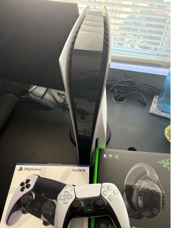 PS5 Bundle ( two controllers , headset)