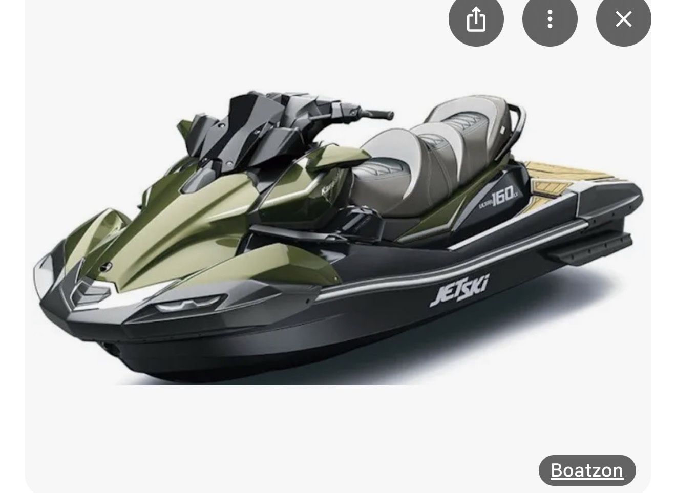 2023 Kawasaki Ultra lx 160