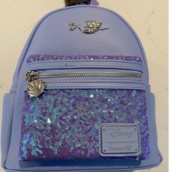 Little Mermaid Ariel Sequins Loungefly Under the Sea Exclusive - IN HAND!