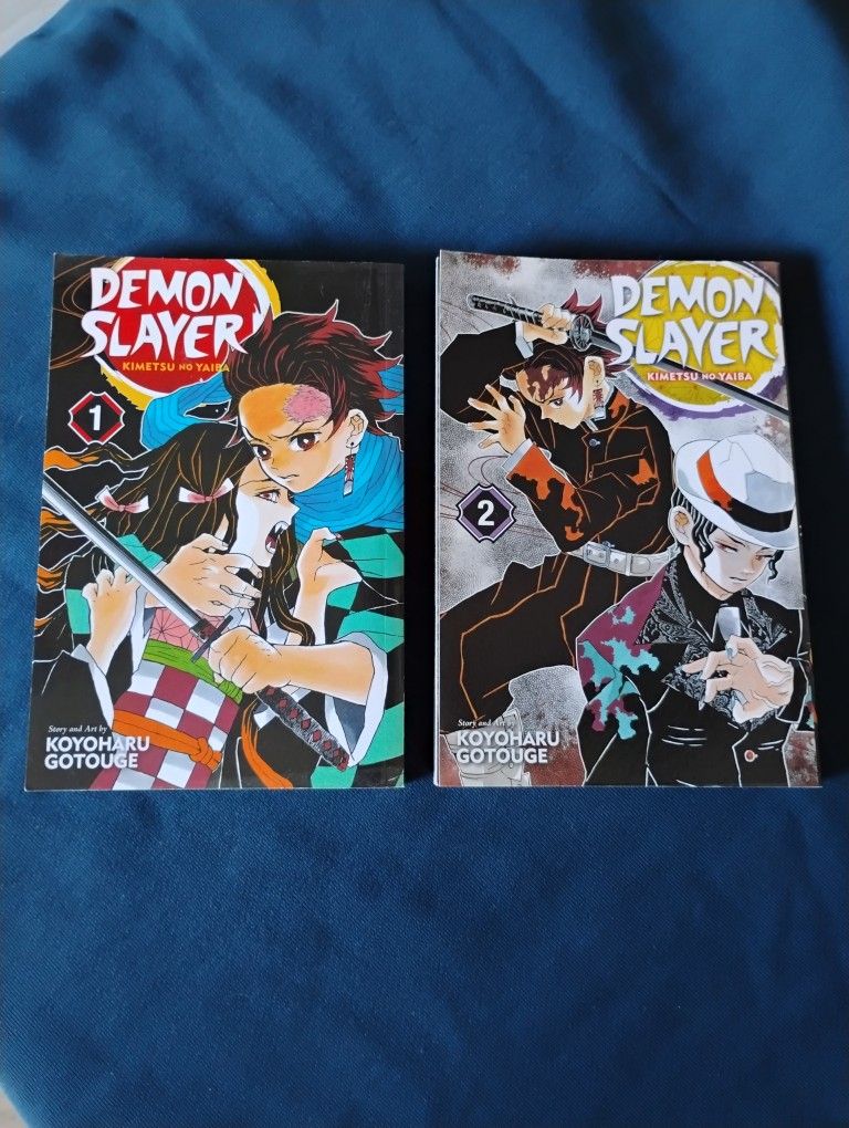 DEMON SLAYER MANGA 1&2