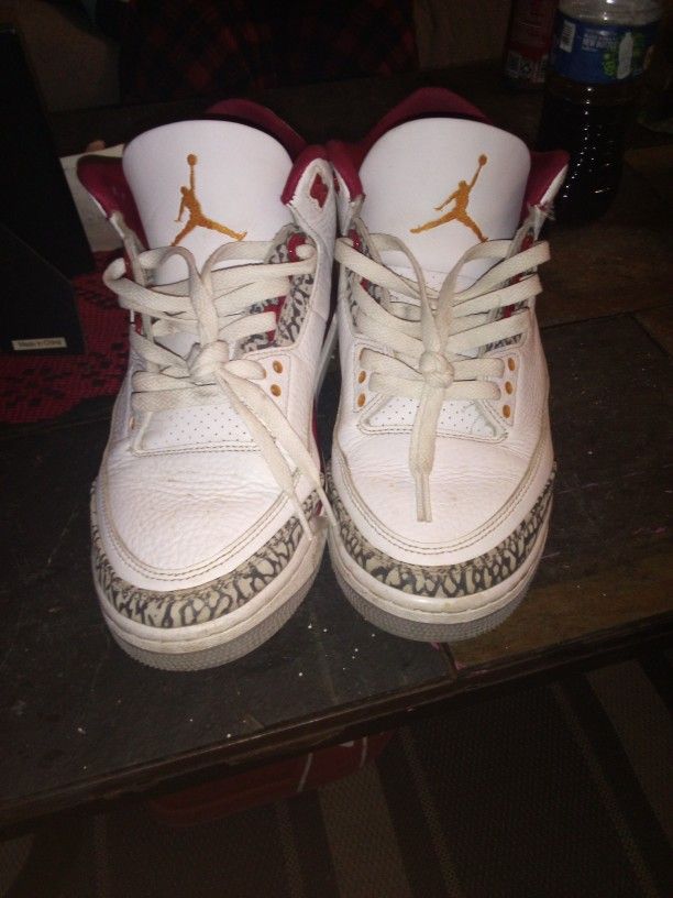 Jordan 3s Red Cardinals
