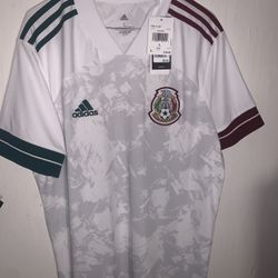 Adidas Mexico Away Jersey Size Large Brand New With Tags 