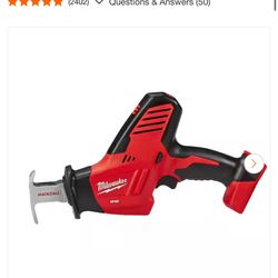 Milwaukee M18 18V Lithium-lon Cordless HACKZALL Reciprocating Saw (Tool-Only)