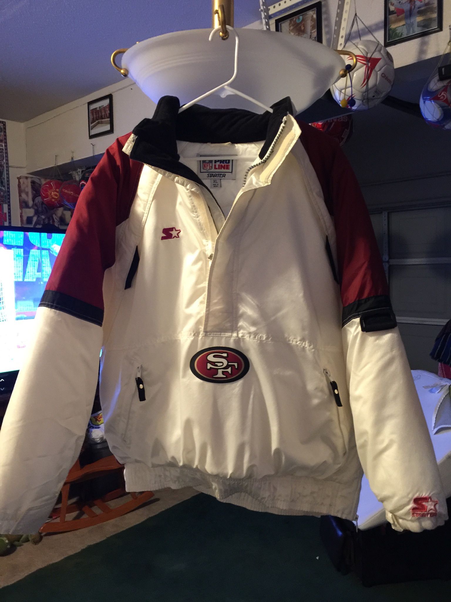 Vintage Pearl, White Proline, Starter 49Er Jacket