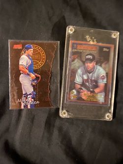 Mike Piazza Baseball Cards Lot of 2