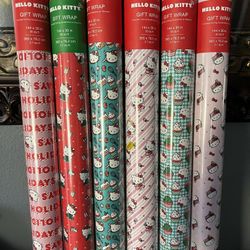 Hello Kitty Wrapping Paper Christmas