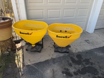 Snowex salt spreader