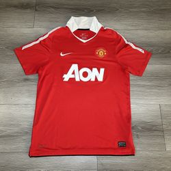 Nike Manchester United 2010/11 Home Football Shirt Soccer Jersey Size M