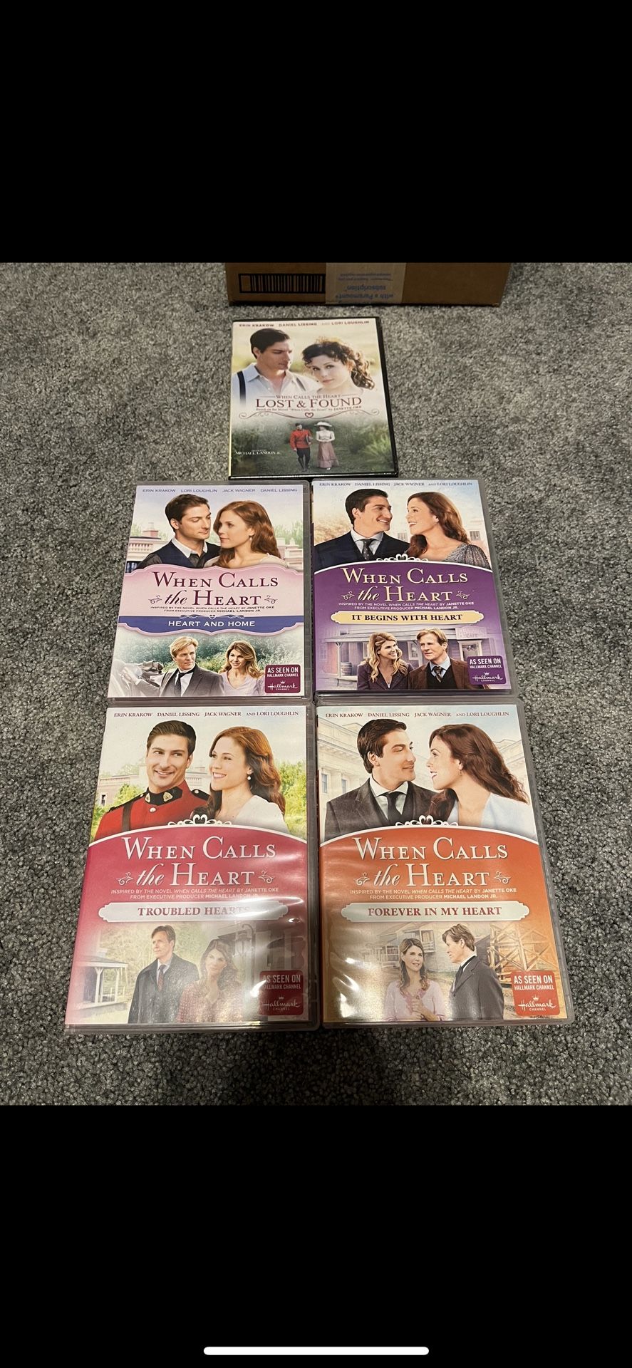 Hallmark Channel When Calls The Heart DVDs