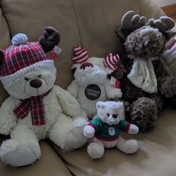 NEW  SMART LIVING Holiday Plush Toy  ( Christmas  Plushie) $25 For All 