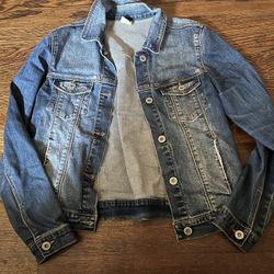 Zara Brand Girls Jean Jacket Size 13/14