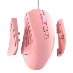 Royalaxe Wired Gaming Mouse MS901 Color Pink