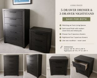 Dresser And Nightstand