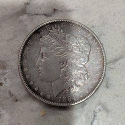 1884 Morgan Silver Dollar 