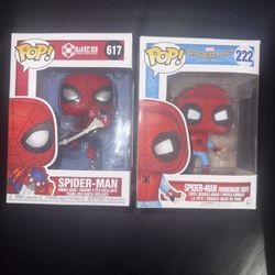 Funko Pop Marvel Spider-Man W E B#617 Spider-Man Homemade Suit #222