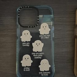 iPhone 13 Pro Impact Case - Casetify Lil Ghost Reminders (Clear)