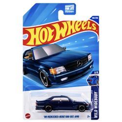 Hot Wheels 89' MERCEDES-BENZ 560 SEC AMG BLUE