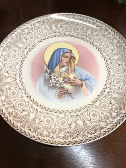 St Mary pictures handmade 22 k gold