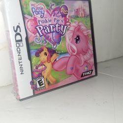 Nintendo Ds Game My Little Pony Pinky Pies Party Sealed New