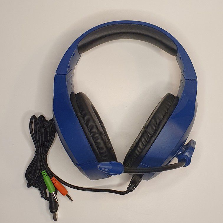 Gaming Headset Wired USB Stereo Headphones Over Ear With Microphone

