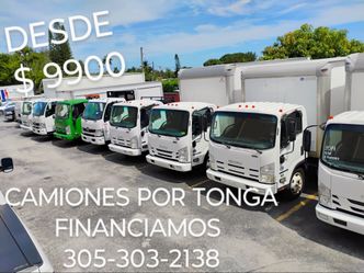 2019 ISUZU  NRR BOX TRUCK CAJA 16' FT. LIFTGATE.