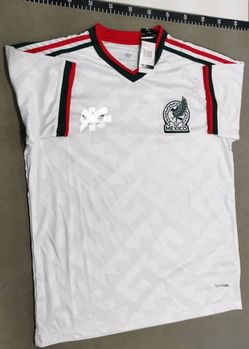 2026 World Cup Mexico White Jersey (WC Badge)