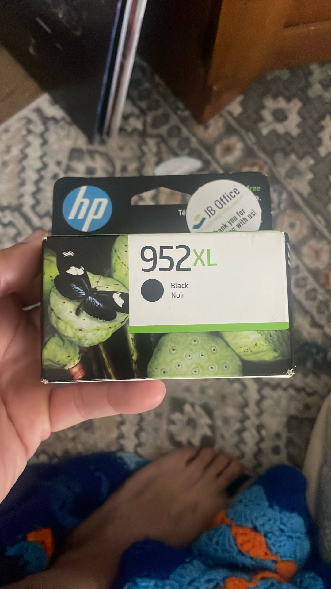 HP 952 XL Black Ink
