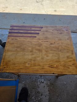 Restored short table