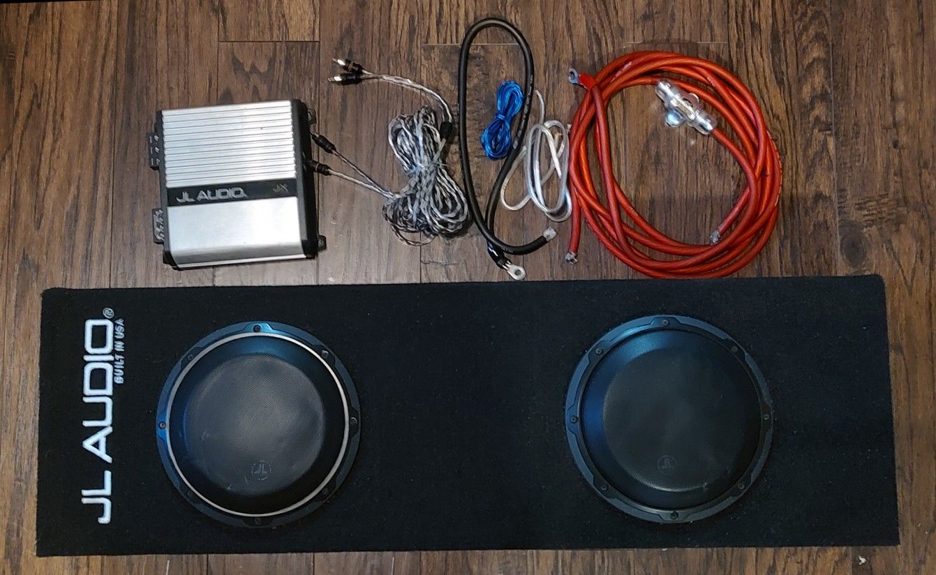 JL Audi Subwoofer And Amplifier for Sale in Tampa, FL OfferUp