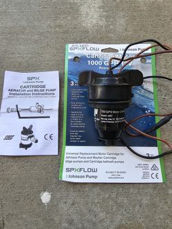 Johnson Bait Pump Cartridge, 750 GPH