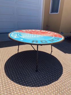 Vintage Italian Metal coffee table