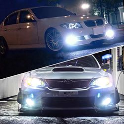 Led headlight bulbs kit - hid lights kit - any bulb h11 h13 9007 h4 9003 hb3 9006 Ford F-150 f250 Jeep Wrangler Cherokee any ride