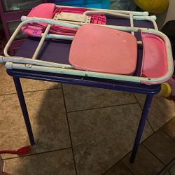 Kids Table W 2 Chairs